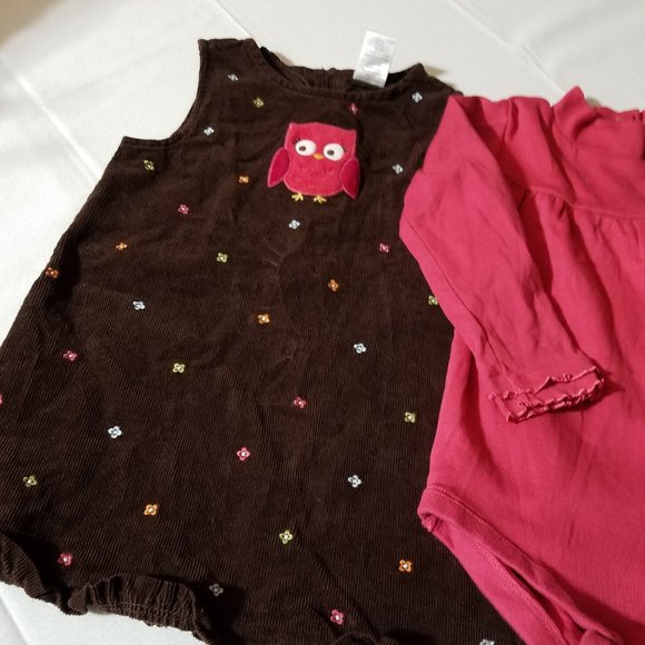 Gymboree Fall Homecoming 2T Used corduroy dress & bodysuit VGUC+ - Picture 3 of 3